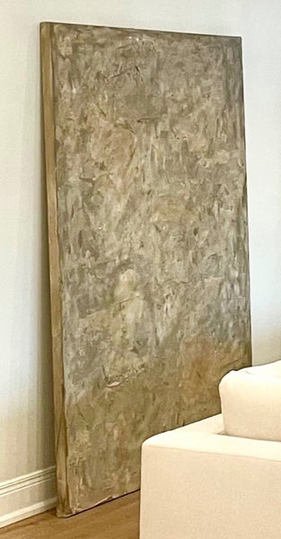 Set of 3 Large Custom Hand Painted Canvas Art by Artist Chelsea Fly