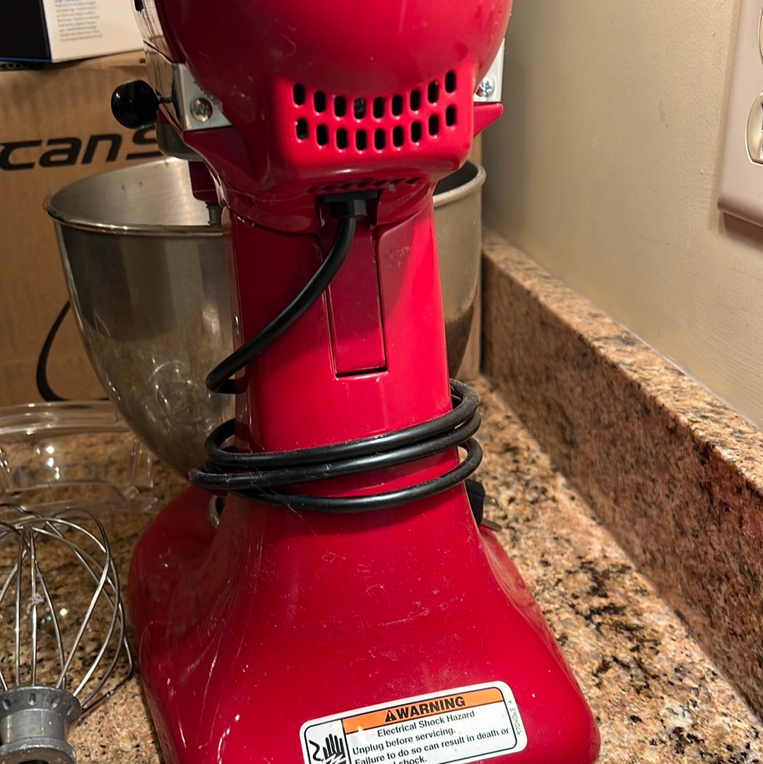 Kenwood mixer outlet red