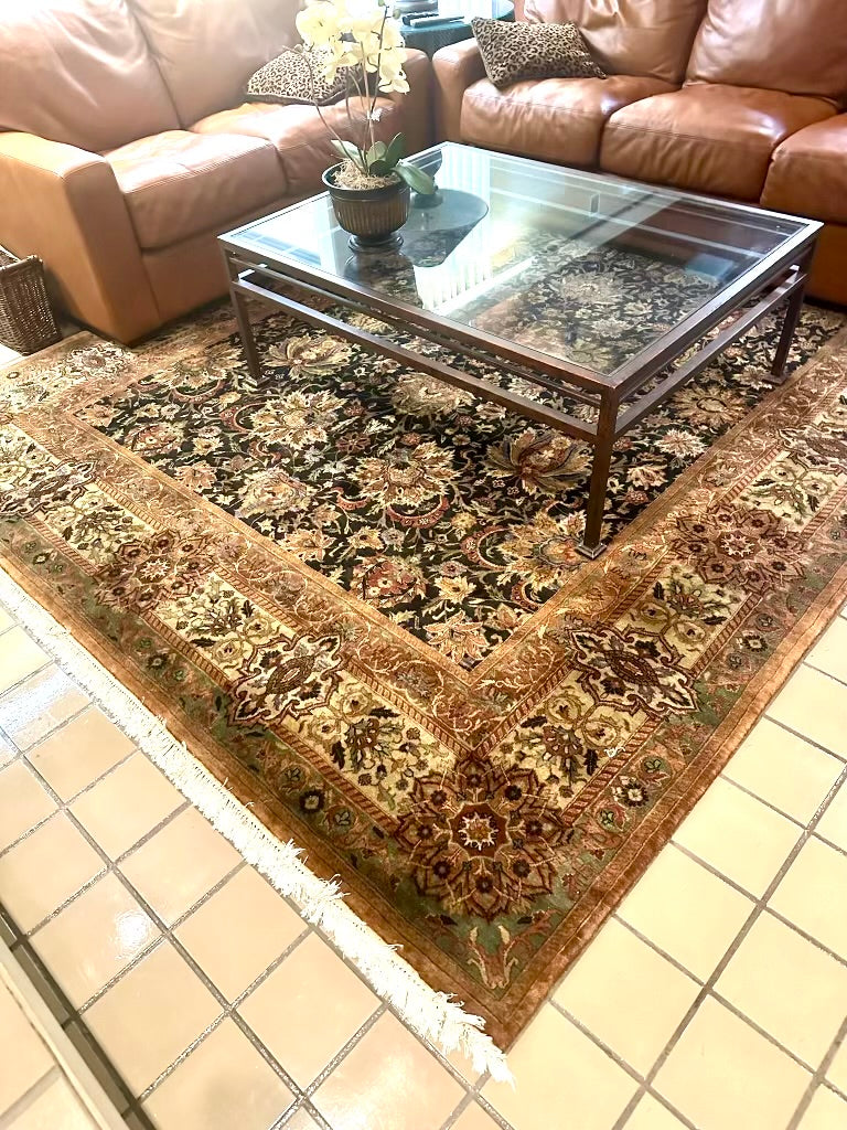 8' x 10' Heritz Traditional Persian Area Rug – KLM Luxury Consignment