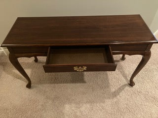 Queen Anne Sofa Table