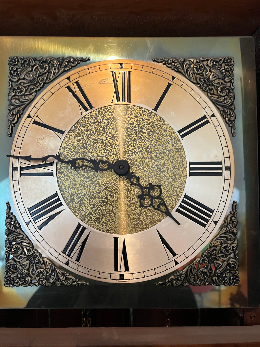 German Antique Grandfather Clock – KLM Luxury Consignment