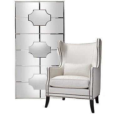 Z Gallerie Simplicity Floor Mirrors (2 Available)