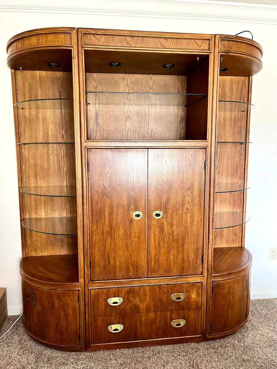 Passage by Drexel Heritage 3 Piece Campaign Entertainment Center