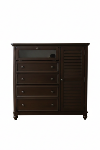 PAULA DEEN HOME - Steel Magnolia - Gentleman's Dresser/Door Chest - Tobacco