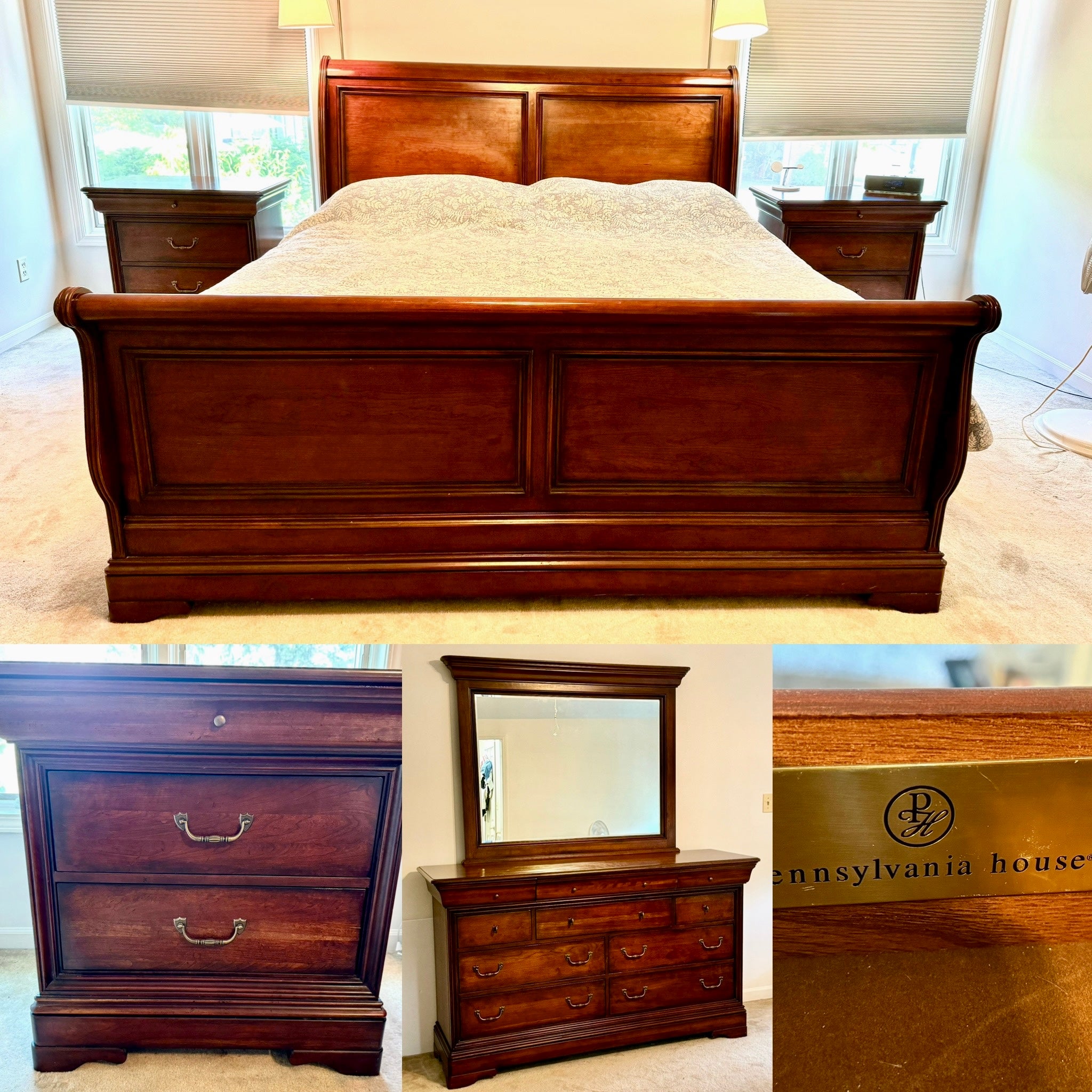 Pennsylvania House Madison King 5 Piece Bedroom Set