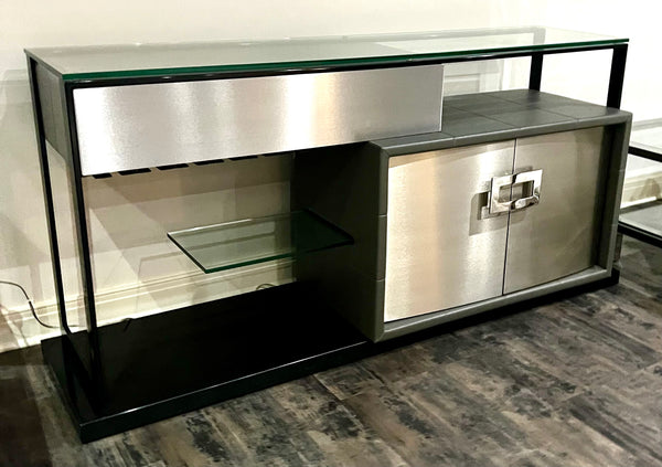 Contemporary Avanti Buffet Sideboard Credenza by Elite Modern