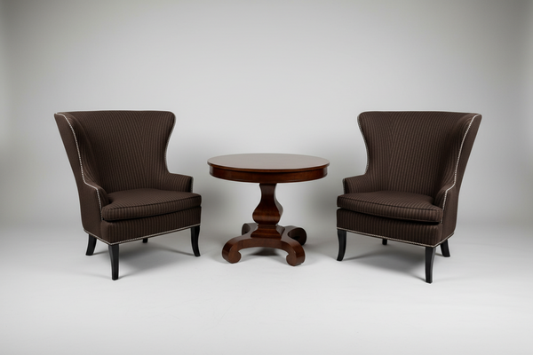 Williams Sonoma Home Chelsea Wingback Chairs - A Pair