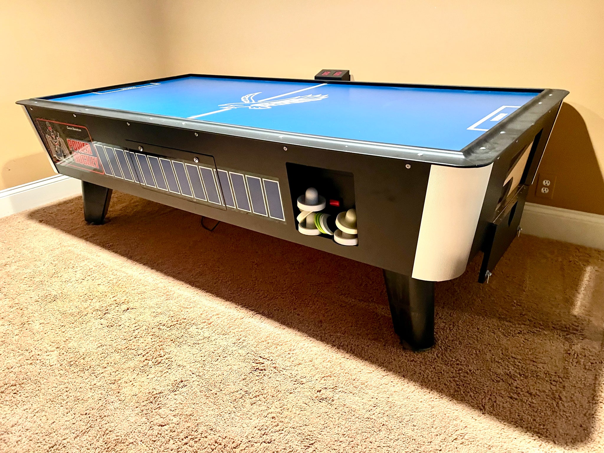 8' Great American Face Off Home Power Air Table Hockey Game