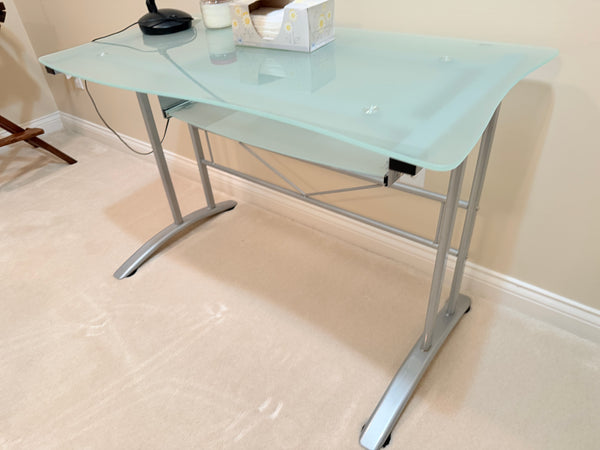 Glass Computer Desk