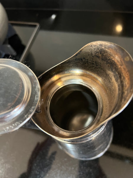 Grand Silver Co Antique Thermos Teapot