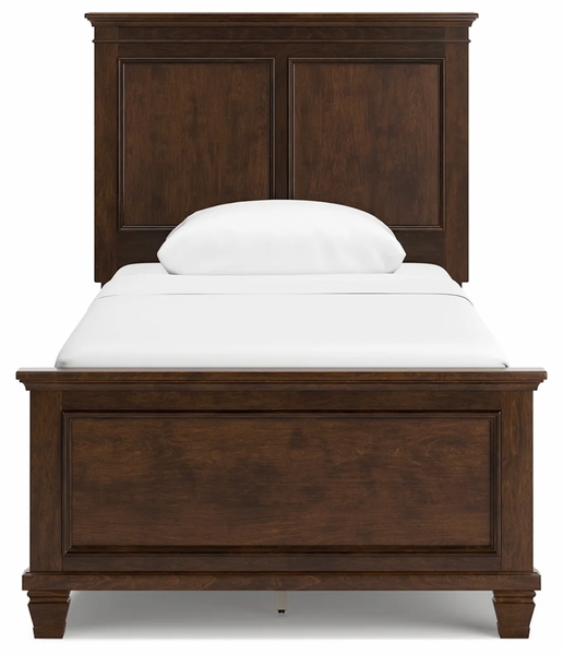 Twin Panel Bed and Mattress Set by Meridian International