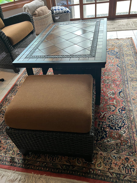 4 Piece Indoor/Outdoor Wicker Patio Set