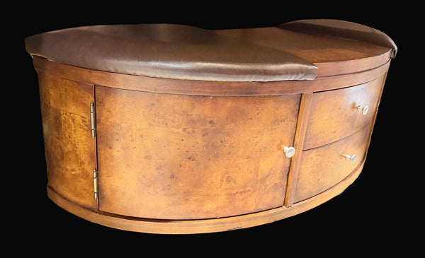 Demilune Cabinet Bench