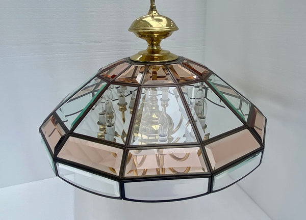 1990's Vintage 12 Light Fredrick Ramond Chandelier