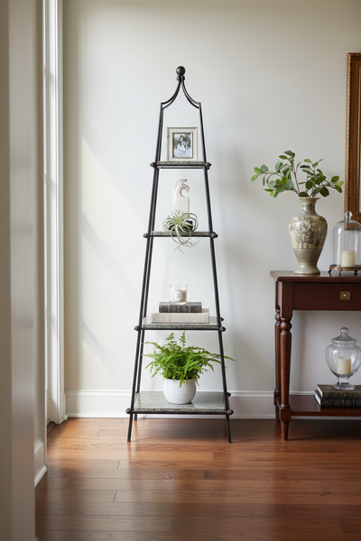 Italian Obelisk Etagere Shelves