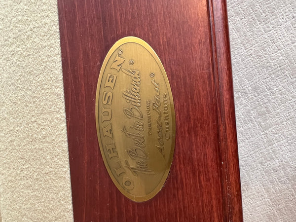 Olhausen Billiard Pool Table, Pub Bench and Accessories