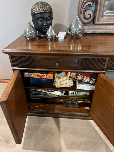 Vintage Credenza Sideboard Desk