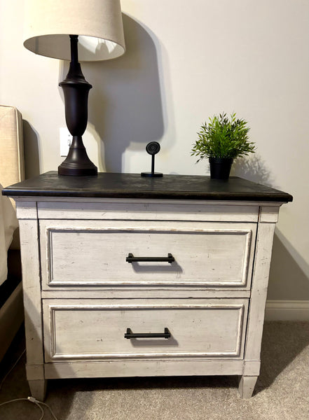 Bassett Bella Four Piece Bedroom Set - Dresser, Chest and Pair of Nightstands