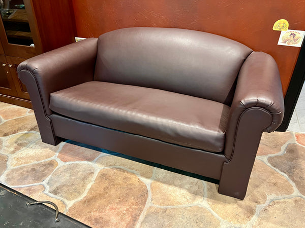 2 Seater Leather Sofa Loveseat