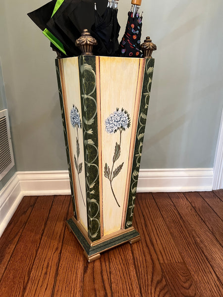 Hand Painted Umbrella Stand