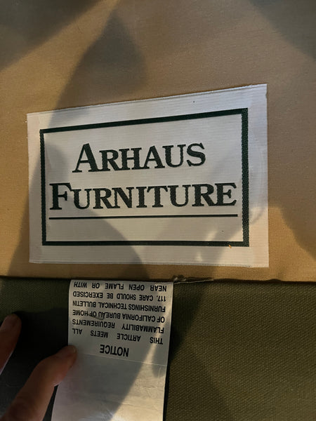 Pair of ARHAUS Rolled Arm Occasional Chairs