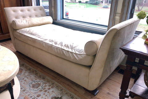 Porta Bella Suede Daybed Settee