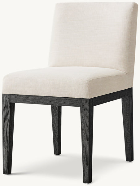 RESTORATION HARDWARE Aero Rectangular Dining Table and 8 Morgan Dining Chairs