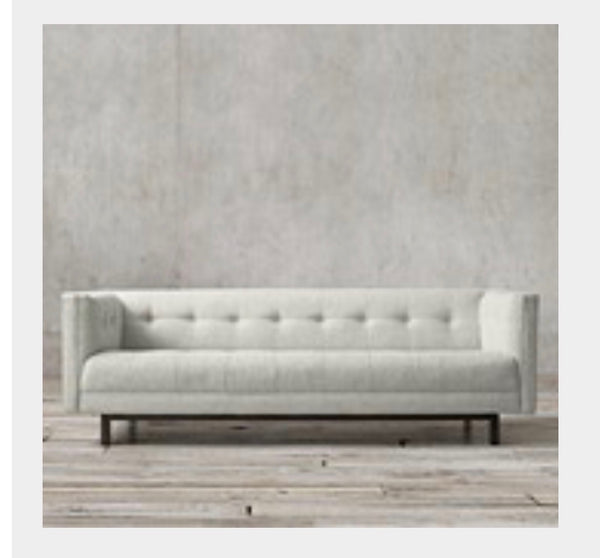 Restoration Hardware Madison Modern Upholstered Sofa