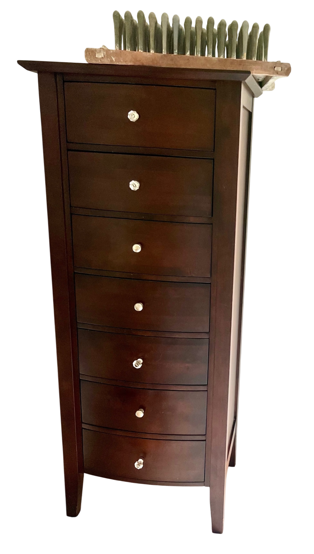 Crate & Barrel Solid Wood Lingerie Chest