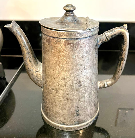 Wear Brite Nickel Silver Teapot