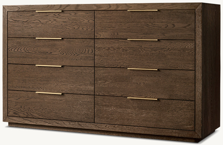restoration hardware dresser RESTORATION HARDWARE Machinto 8 Drawer Dresser – KLM Luxury Consignment