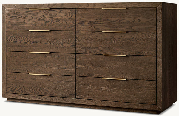 RESTORATION HARDWARE Machinto 8 Drawer Dresser