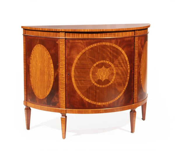 BAKER Furniture Historic Charleston Collection Demi-Lune Console