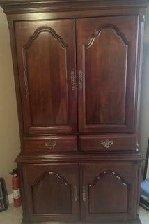 Sumter Cabinet Company Solid Cherry Armoire