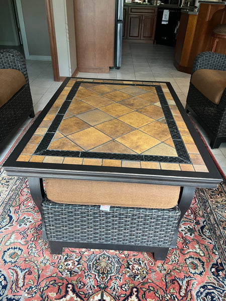 4 Piece Indoor/Outdoor Wicker Patio Set