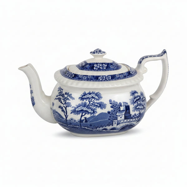 Spode Tower Blue Coffee Tea Pot