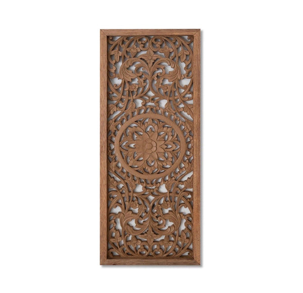 Wood Carved Wall Panel
