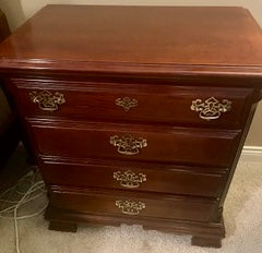 Pair of Sumter Cabinet Company Solid Cherry Nightstands