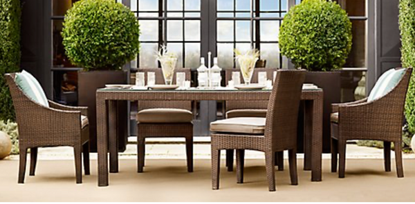 Restoration Hardware 22 Piece La Jolla Outdoor Furniture Set