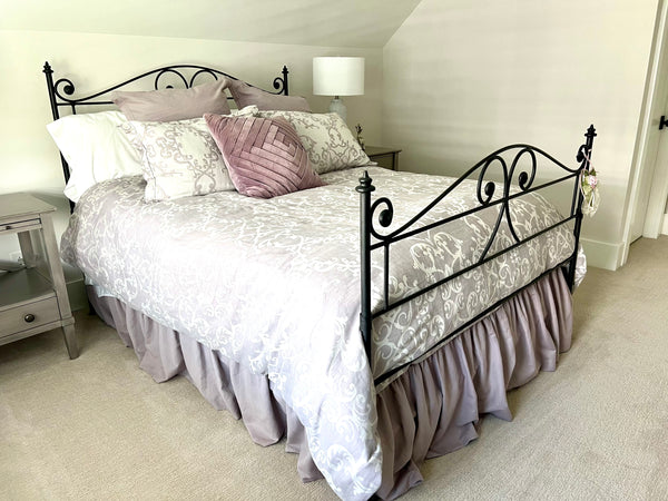 Queen Cast Iron Bed Set