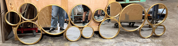 Uttermost Kanna Gold Wall Mirror (2 Available)