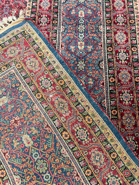 Fine Vintage Hand-Knotted Persian Herati/Mahi Rug – 11’ x 12’8” – Exceptional Quality