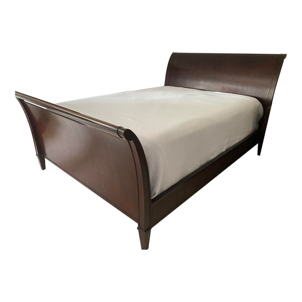 Baker Barbara Barry Queen Mahogany 4 Piece Bedroom Set