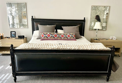 Old Biscayne Designs - Black Muriel King Bed