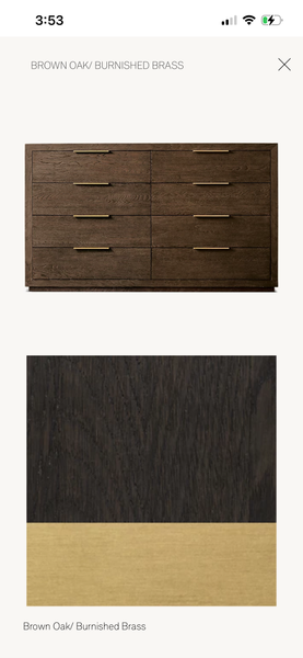 Pair of RESTORATION HARDWARE Machinto Open Nightstands