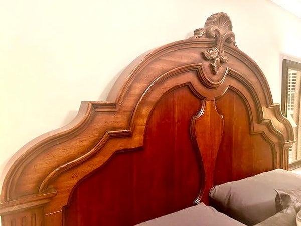 Century Furniture King Mahogany Bed