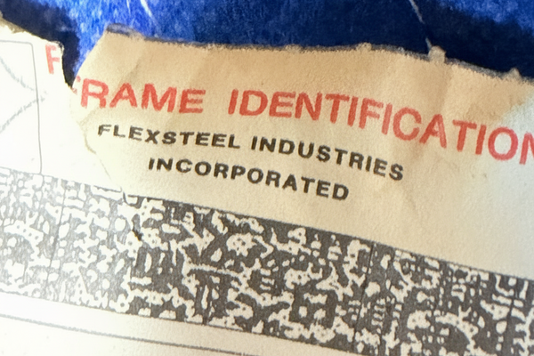 Flexsteel Chesterfield - Red Leather Tufted Sofa - 2 Available