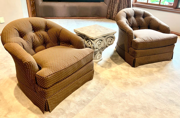 Pair of HENREDON Uphostered Chairs