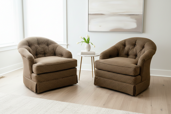 Pair of HENREDON Uphostered Chairs