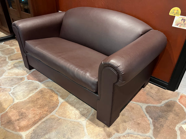 2 Seater Leather Sofa Loveseat